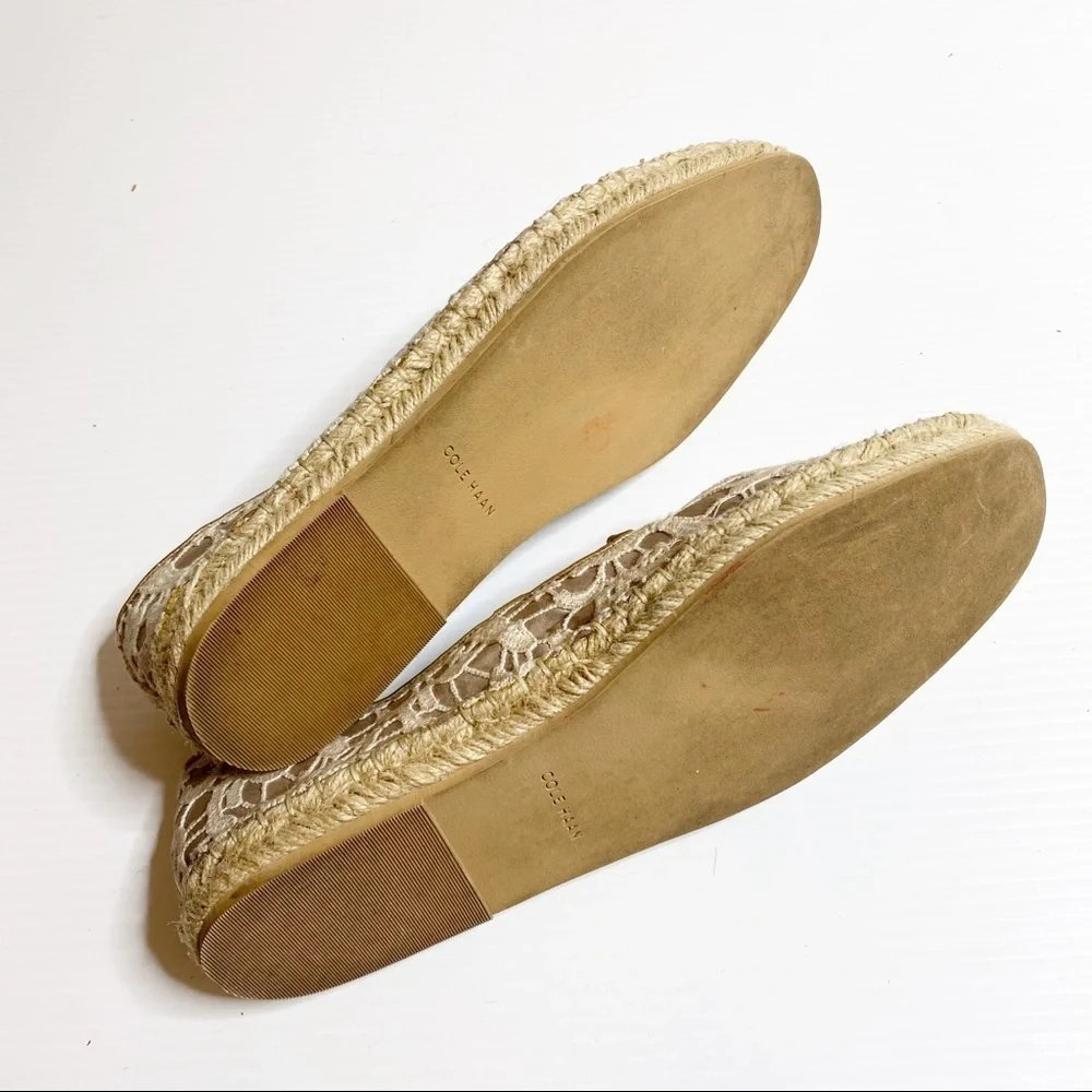 Cole Haan- Palermo Lace Espadrille Loafer - 7.5 B